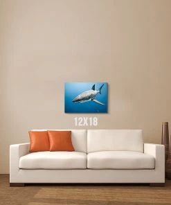 Thefishingshop The Deep Blue Sea Canvas Art