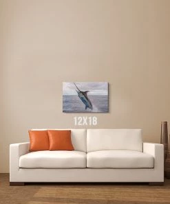 Thefishingshop Sky High Canvas Canvas Art