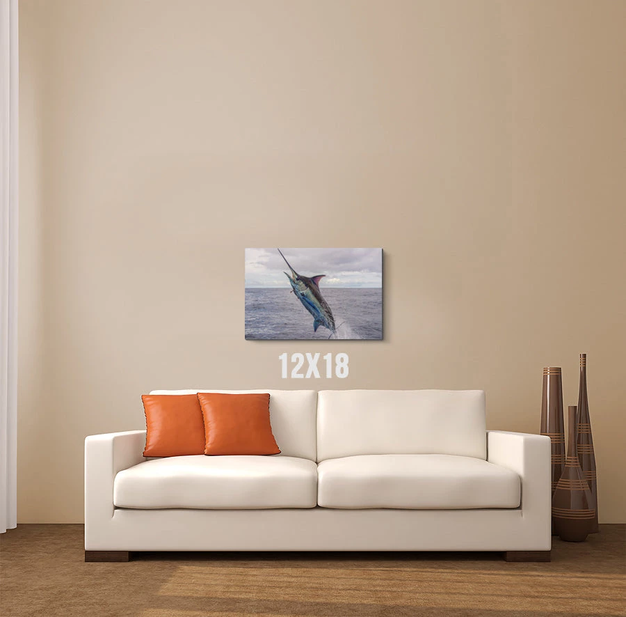Thefishingshop Sky High Canvas Canvas Art