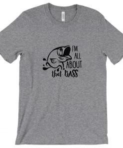 Thefishingshop Casual Wear I'm All About That Bass Men's T-Shirt