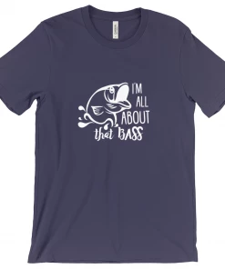 Thefishingshop Casual Wear I'm All About That Bass Men's T-Shirt