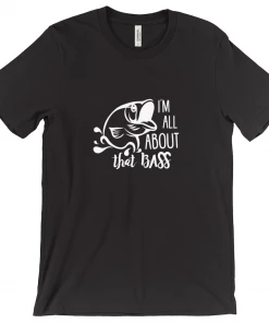 Thefishingshop Casual Wear I'm All About That Bass Men's T-Shirt