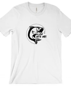 Thefishingshop Bite Me! Men's T-Shirt