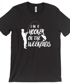 Thefishingshop I'm A Hooker On The Weekends Men's T-Shirt Casual Wear