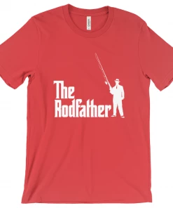 Thefishingshop The Rodfather (Mobster) Men's T-Shirt