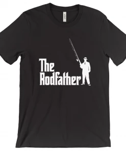 Thefishingshop The Rodfather (Mobster) Men's T-Shirt