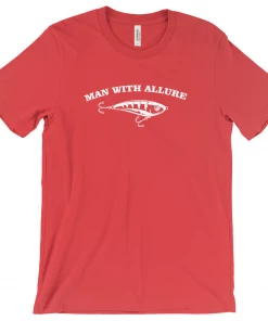 Thefishingshop Man With Allure Men's T-Shirt Casual Wear