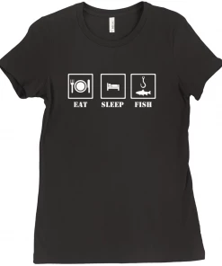 Thefishingshop Eat Sleep Fish Women's T-Shirt