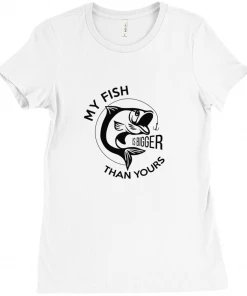 Thefishingshop My Fish Is Bigger Than Yours Women's T-Shirt