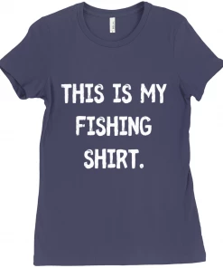 Thefishingshop This Is My Fishing Shirt Women's T-Shirt Casual Wear