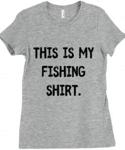 Thefishingshop This Is My Fishing Shirt Women's T-Shirt Casual Wear