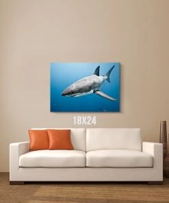 Thefishingshop The Deep Blue Sea Canvas Art