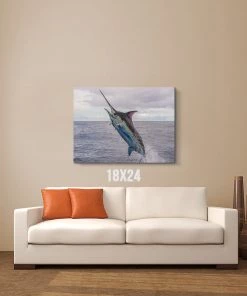 Thefishingshop Sky High Canvas Canvas Art