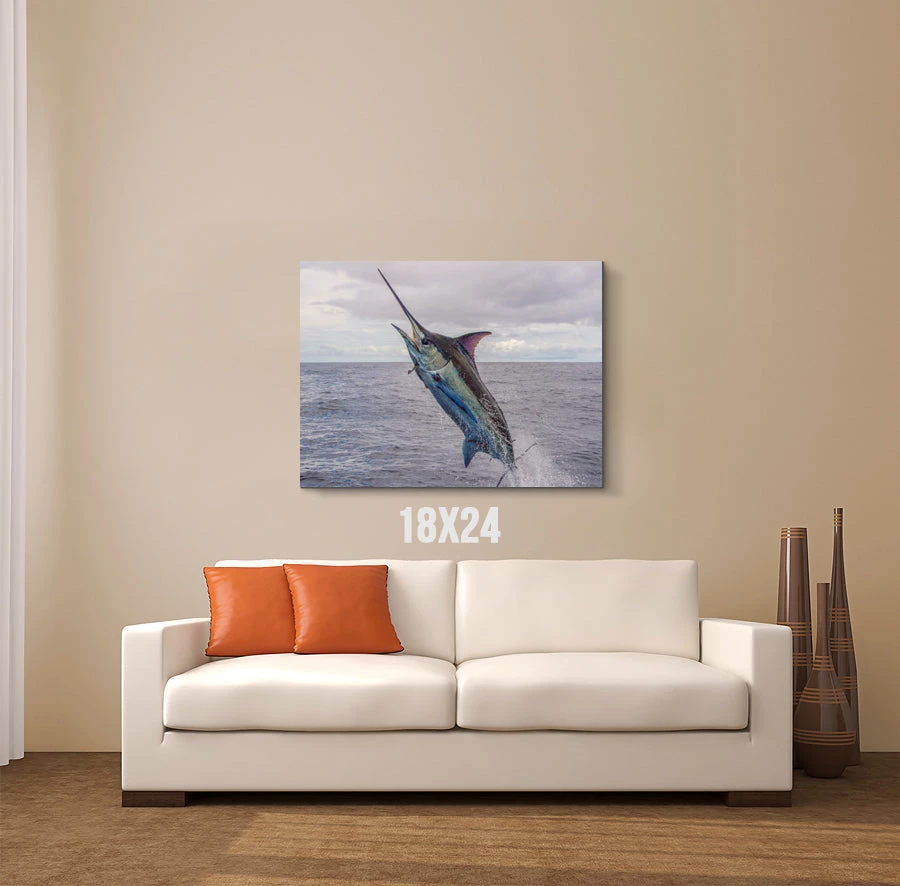 Thefishingshop Sky High Canvas Canvas Art