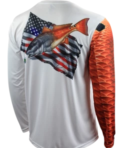 Salty Scales Performance Gear Redfish Long Sleeve Scale Armour Gen 2