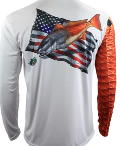 Salty Scales Performance Gear Redfish Long Sleeve Scale Armour Gen 2