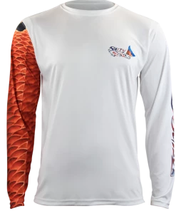 Salty Scales Redfish Long Sleeve Scale Armour Gen 2 Youth