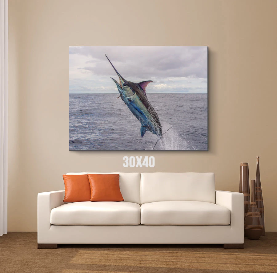 Thefishingshop Sky High Canvas Canvas Art
