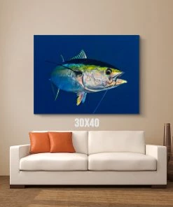 Thefishingshop Canvas Art Swim By Canvas