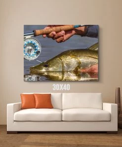 Thefishingshop Fishing Reel Canvas Canvas Art