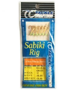 Tackle Crafters Sabiki Rigs - 24 Pack (144 Total Hooks) Pre-Made Rigs