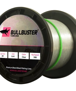 Bullbuster Fluorocarbon Fishing Line - 80 Lbs - 0.92 Mm Mono