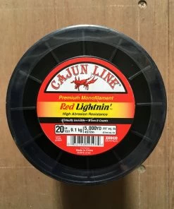 Gator Jim's Cajun Red Lightnin' Monofilament Line