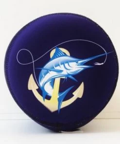 Thefishingshop Reel Covers SportFish Navy Anchor Marlin Reel Cover