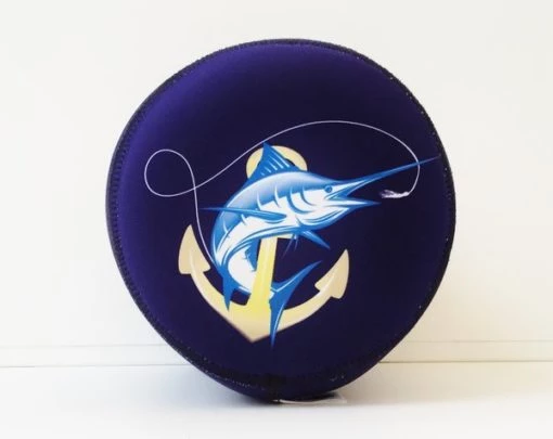 Thefishingshop Reel Covers SportFish Navy Anchor Marlin Reel Cover