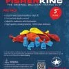 Floats Balloon Fisher King - Pro Pack 5"