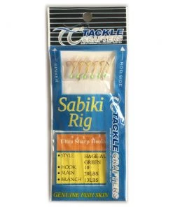 Tackle Crafters Pre-Made Rigs Sabiki Rigs - Single Pack (6 Total Hooks)