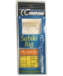 Tackle Crafters Sabiki Rigs - 12 Pack (72 Total Hooks) Pre-Made Rigs