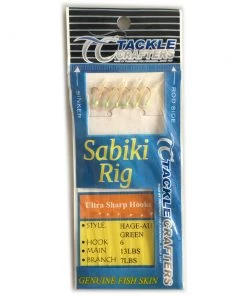 Tackle Crafters Sabiki Rigs - 12 Pack (72 Total Hooks) Pre-Made Rigs