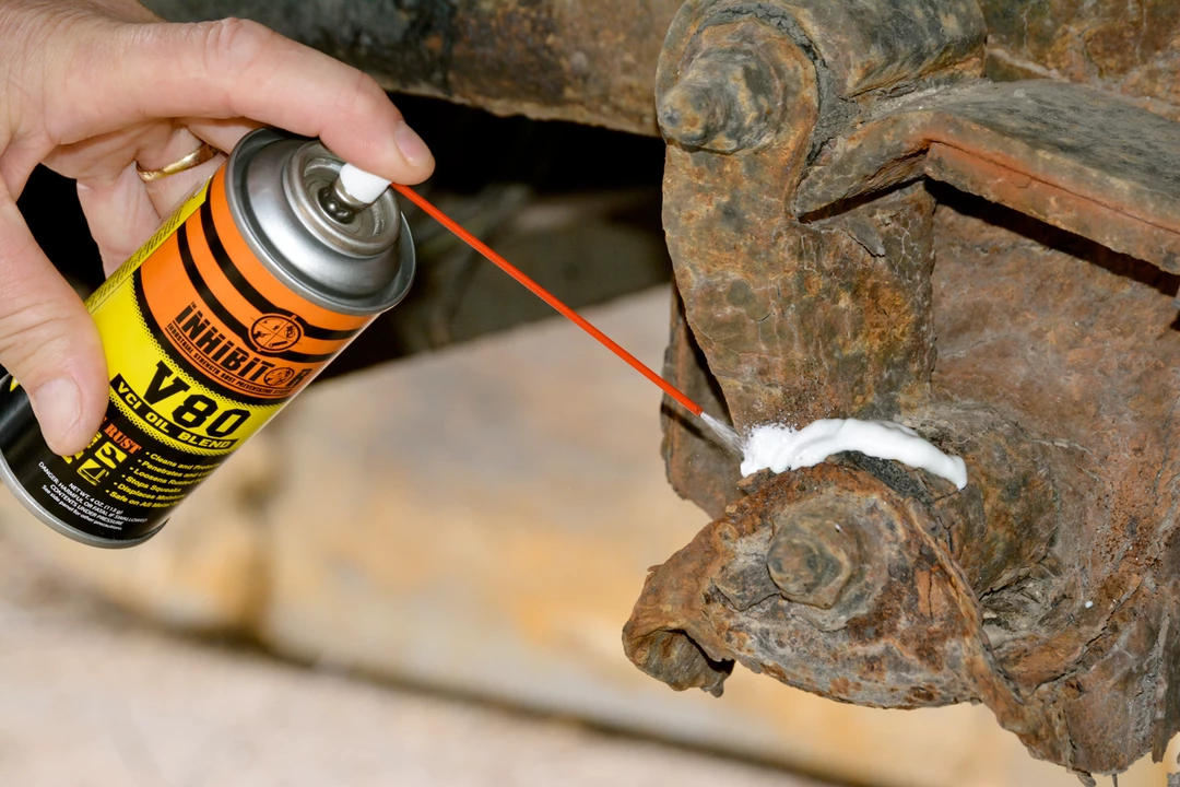 Inhibitor Technology The Inhibitor V80 VCI/OIL Blend Aerosol - 4 Oz. (case Of 12)