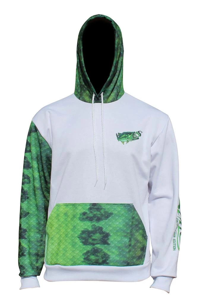 Salty Scales Largemouth Bass Hoodie