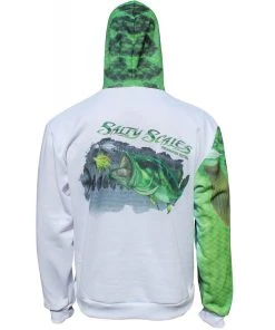 Salty Scales Largemouth Bass Hoodie