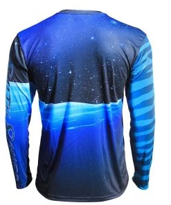 Salty Scales Mens Shark Performance Long Sleeve Youth