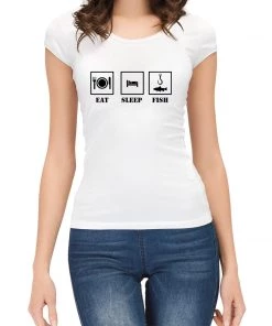 Thefishingshop Eat Sleep Fish Women's T-Shirt