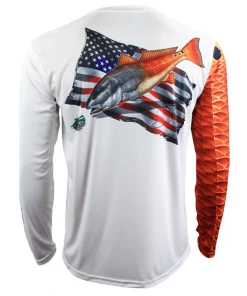 Salty Scales Performance Gear Redfish Long Sleeve Scale Armour Gen 2