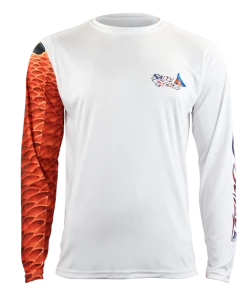 Salty Scales Performance Gear Redfish Long Sleeve Scale Armour Gen 2