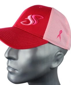 Salty Scales Hats Pink Adjustable SS Cap