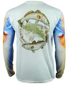 Salty Scales Performance Gear Speckled Trout Long Sleeve Resist 2.O