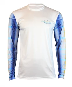 Salty Scales Marlin Long Sleeve Fishing Performance Shirt Performance Gear