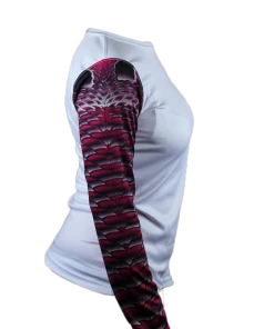 Salty Scales Womens Redfish Pink Scale Armour Performance Gear