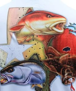 Salty Scales Performance Gear Texas Slam Performance Sun-shield Youth