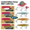 Gater Jim's Trout Master Series 55 Set Of 4 Sinking Twitchbait Saltwater Lures