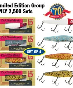 Gater Jim's Trout Master Series 55 Set Of 4 Sinking Twitchbait Saltwater Lures