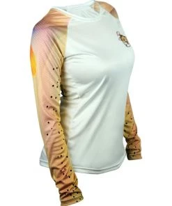 Salty Scales Performance Gear Womens Speckled Trout Pink Scale Armor